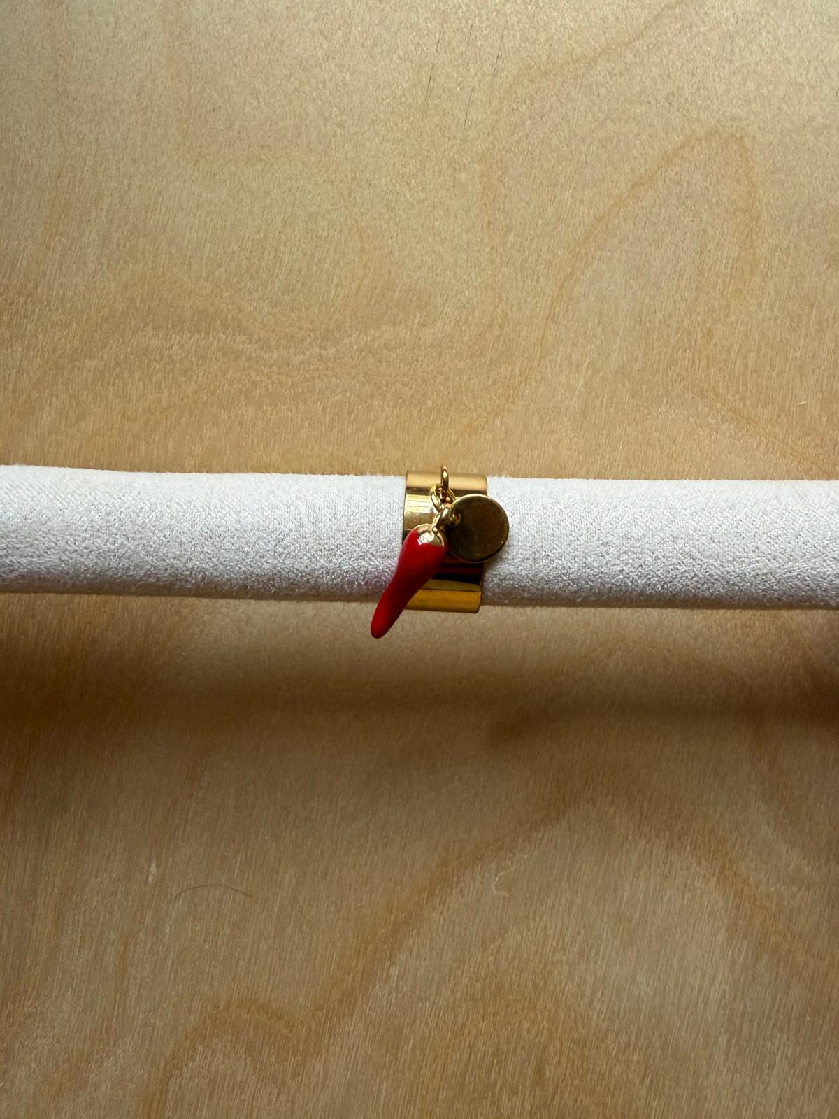 Bague Breloque Piment